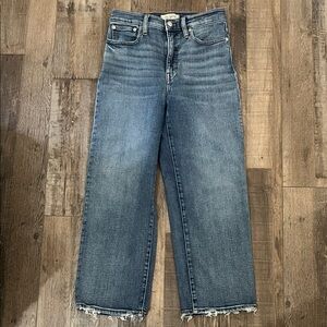 Madewell Blue Flare & Wide Leg Jeans